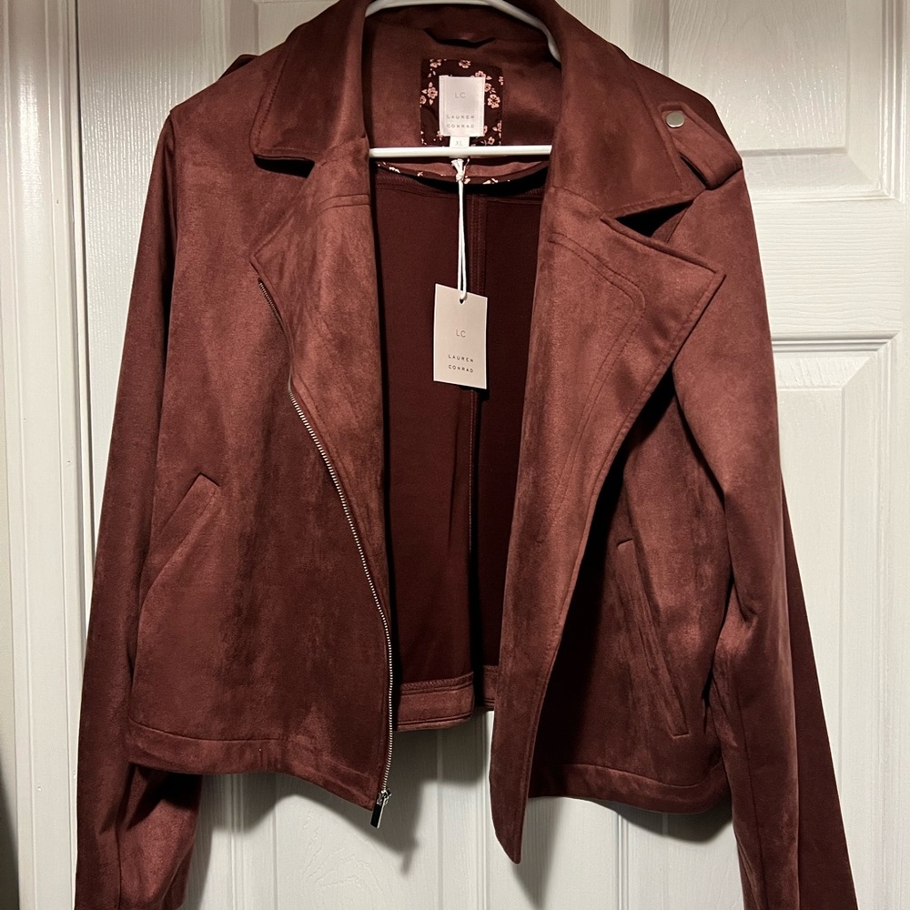 Plum colored LC Lauren Conrad blazer